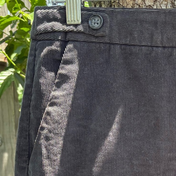 Banana Republic Factory Dark Grey Corduroy Skirt Size 2 - Picture 3 of 8